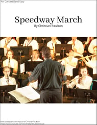 Speedway March Concert Band sheet music cover Thumbnail